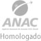 Homologado e autorizado pela ANAC